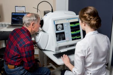 Оптическая когерентная томография в Больнице РАН